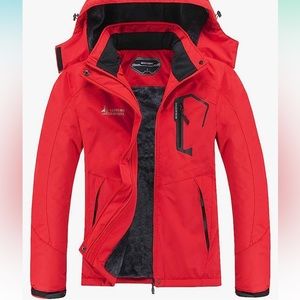 Waterproof Ski Jacket Warm Winter Snow Coat  Hooded Rain coat